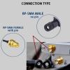 KHIYQILO WiFi Antenna Dual Band 2.4GHz 5.8GHz MIMO 3dBi RP-SMA Connector Set of 2 Antenna for WLAN Router Wireless Network Card Security IP Camera Video Surveillance Monitor Bluetooth Antenna view 4