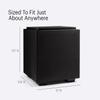Definitive Technology Descend DN8 8" Subwoofer - Digitally Optimized for Movies & Music, New 3XR Architecture, 500W Peak Class D Amplifier & (2) 8" Bass Radiators, White (Renewed) (Renewed) view 3