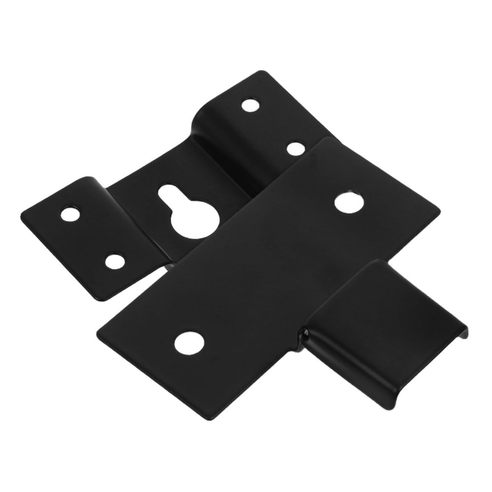 KONTONTY 1set Hanging Speaker Bracket Wall Mount Iron Hook for Surround Audio Hanger Easy Installation for Secure Setup of Your Music Equipment