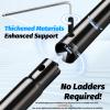 10FT Gen 3 Starlink Pole Mount, Starlink Mount with Pipe Adapter, Starlink Ground Pole Mounting Kit view 3