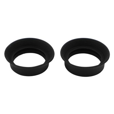 Binocular Eyepiece Eyecup, 2pcs Scope Eyepiece Eye Cup Rubber Cover for Microscope, Monocular with Foldable Soft Material, Suitable for 28-32mm Eyepieces, Helps Reduce Eye Fatigue