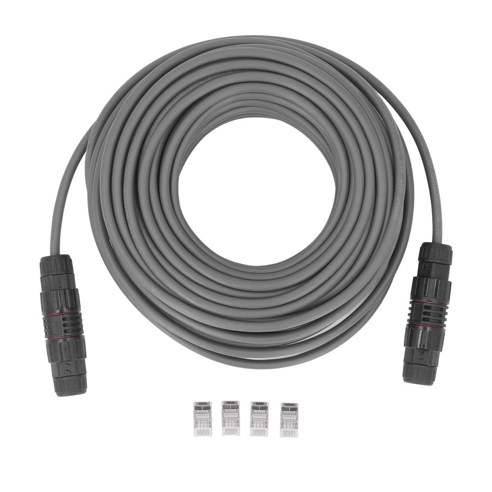 Cable Extender for Internet Kit, 75FT Extension & Repair Kit, 1000M Protocol, High Speed Data, Replacement Tools Kit