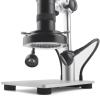 JOEBO Microscope Kit 38MP 2K HDMI USB Digital Video Monocular Microscope Camera Continus Zoom 300X C-Mount Microscope Lens Adapters(D HDMI USB Camera) view 2