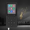 MP3 Player MP4 Player, HiFi Lossless Music Player with Bluetooth 5.0, 1.8 Inch Color Screen Portable Video Music Player with Electronic Book, Supports Expanded Up to 128GB (Black) view 2