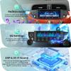 4+64GB Car Radio for Fiat 500 2007-2015 with Wireless Carplay&Android Auto, Android 13 Touchscreen Fiat Stereo with Voice Control Bluetooth 5.2 FM DSP WiFi EQ Backup Camera SWC view 4