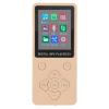 MP3 Player MP4 Player, HiFi Lossless Music Player with Bluetooth 5.0, 1.8 Inch Color Screen Portable Video Music Player with Electronic Book, Supports Expanded Up to 128GB (Gold) view 1