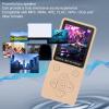 MP3 Player MP4 Player, HiFi Lossless Music Player with Bluetooth 5.0, 1.8 Inch Color Screen Portable Video Music Player with Electronic Book, Supports Expanded Up to 128GB (Gold) view 4
