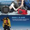 VybeSound NOAA Emergency Weather Radio, 4000mAh Weather Alert Radio with Solar Charging, Hand Crank & USB Charged, AM/FM with LED Flashlight, Reading Lamp, SOS Alarm, Headphone Jack for Outdoor Indoor view 3