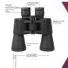 8X40 /10X50 Binoculars Telescope Long Range Folding 4 Optics for Outdoor Camping Sports(10 X 50) view 2