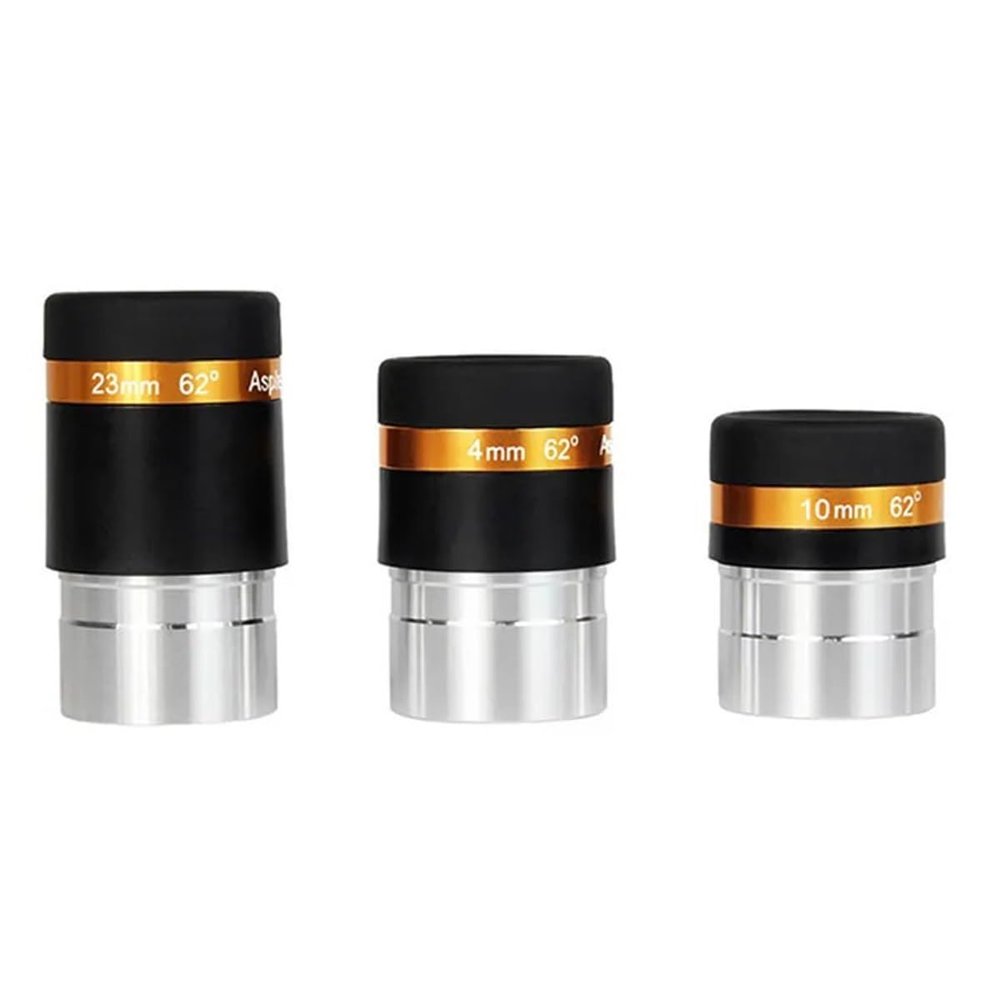 1.25" Aspheric Set Wide Angle 62  4 10 23mm Telescope Accessory