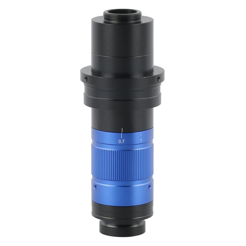 Microscope 300X 450X 600X Adjustable Zoom C Mount Lens for Microscope Service(450X)