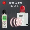 EO KHEOY Outdoor Alarm Siren Industrial Waterproof 120dB Adjustable Emergency Security Siren with Strobe Light Building Warehouse Commercial Factory School AC220V view 3