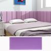 3D Kids Anti-Collision Wall Stickers, Thicken Tatami Nursery Wall Stickers, Peel and Stick Headboard, Upholstered Wall Panels for Bedroom Dojo Play Room,Purple,30x60cm 2 PCs view 4