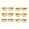 Toyvian 6pcs 3D Movie Viewing Glasses 3D Cinema Glasses Plastic 3D Eyewear Theater 3D Movie Glasses for 3D Movies Computer Screens Game view 1