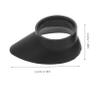 TOYANDONA Binocular Eye Cups for Birdwatching Microscope Eyepiece Shield Cap Universal Rubber Eyepiece Covers view 2