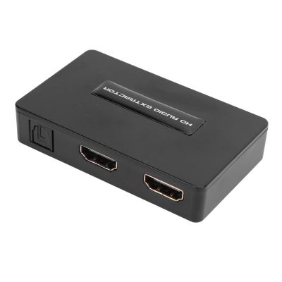 4K Sound Extractor, Built in BT 5.0, HD Multimedia Interface to HD Multimedia Interface Audio Extractor Splitter Converter Output for Speaker PC Laptop BT 2.0CH 5.1CH 3.5mm, SPDIF
