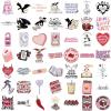 50Pcs Book Stickers for Kindle, Bookish Sticker Pack for Laptop, Ebook Readers Cute Vinyl Decals Water Bottle Girls Holographic Waterproof Romance (Smutty) view 2