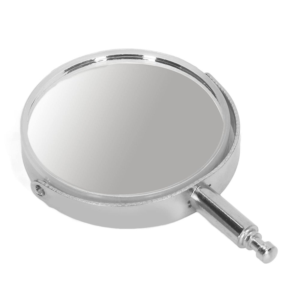 Microscope Reflective Mirror Light Gathering Pathway Changing Biological Microscope Plane Concave Reflector for XSP 00 (Metal Bracket)