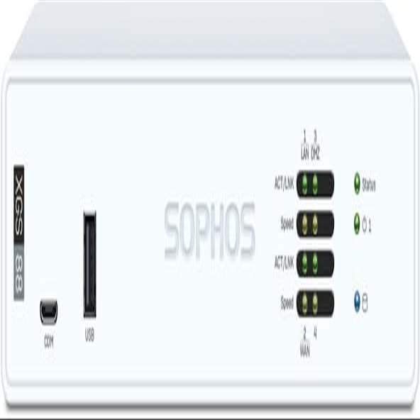 Sophos XGS 88 (Gen2) Network Security Appliance with 3 Years Xstream Protection (XX88ZZ36ZZPCUS) | 4 x 2.5 GE Ports | Advanced Threat Protection, SD-WAN, Secure VPN, Centralized Management