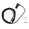 1080P Webcam with Microphone, Type C Web Camera, Fixed Focus, Plug and Play USB Webcam with Adapter for Laptop, Phone, Video Conferencing, Streaming and Online Learning, 4.92ft view 1