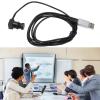 1080P Webcam with Microphone, Type C Web Camera, Fixed Focus, Plug and Play USB Webcam with Adapter for Laptop, Phone, Video Conferencing, Streaming and Online Learning, 4.92ft view 4