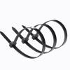 AXPTI 100 PCS Self-Locking Plastic Nylon Tie Black 5X300 Cable Tie Fastening Ring 3X200 Cable Tie Zip Wraps Strap Nylon Cable Tie Set(4x200mm) view 3