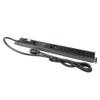 Multi Metered-Breaker-Surge Protection PDU, 240V, L6-30P, 30A, 7200watts, (4) C13 & (2) C19 Outlets, Crypto Mining, Data Center,1U Rack, IT Networking with LCD Multimeter, Power Distrubution Unit view 1