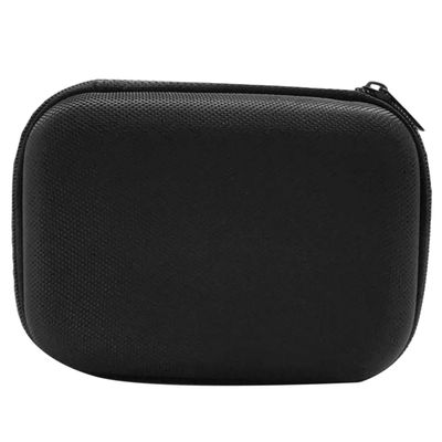 OSALADI Data Cable Storage Bag Organizer Case for Digital Accessories Compact Travel Storage for Cables Earphones and Power Banks Black