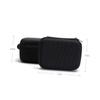 OSALADI Data Cable Storage Bag Organizer Case for Digital Accessories Compact Travel Storage for Cables Earphones and Power Banks Black view 2