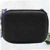 OSALADI Data Cable Storage Bag Organizer Case for Digital Accessories Compact Travel Storage for Cables Earphones and Power Banks Black view 4