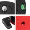 Camera Panoramic Panning Base 3/8" Screw Aluminum Alloy Panorama Ball Tripod Head with Bubble Level for Tripod Monopod DSLR Cameras view 3