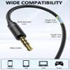 3.5mm Headphone Over-Ear Hook Wired Earbuds for Moto G Power Pure Play/Chromebook Laptop Back to School Supply PC Headset Noise Canceling in-Ear Jack Earphone for iPad/Samsung A15 A14 A13 A12 A42 A03s view 4
