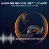Radioddity CB-606 PRO CB Radio, AM/FM/PA Mobile Transceiver with 4W Power Output, 2.2 Amber Color Display, Instant Emergency Channel 9/19, VOX, NB/ASQ/SQ, Advanced Cooling Structure view 3