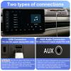 External Portable CD Player for Car, Plug and Play Car CD Player with USB Port AUX Port, Universal USB Player for Vehicle, Laptop, TV, Computer, for Android 4.4 and Above Navigation view 2