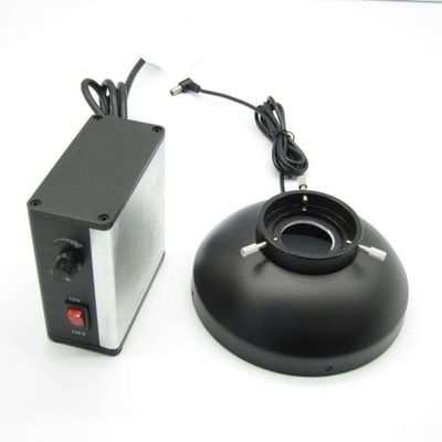 Lab Microscope Accessories 6W Brightness Adjustable Microscope Diffused LED Dome Light