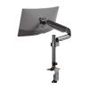 Adjustable Monitor Arm Single Monitor Arm, Adjustable Single Monitor Desk Mount Fits Max 35 Inch, 22.0 lbs, Gas Spring Alloy Monitor Mount Arm with Clamp and Grommet Base Monitor Arm Mount view 1