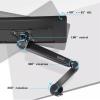 Adjustable Monitor Arm Single Monitor Mount, Fully Adjustable Monitor Arm with Gas Spring, Single Monitor Desk Mount for 17-30 inch Screens, Holds 19.8lbs, VESA 75/100 mm Monitor Arm Mount view 4