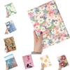 Floral Case for iPad Pro 13 inch (M4) 2024 Case Flower Pattern Cute Slim Leather Folio Smart Cover with Pencil Holder Auto Sleep/Wake,Color D view 1