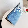 Floral Case for iPad Pro 13 inch (M4) 2024 Case Flower Pattern Cute Slim Leather Folio Smart Cover with Pencil Holder Auto Sleep/Wake,Color D view 4