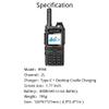 Ruyage RY98 4G Network Radio Walkie Talkies Long Range 100 Miles with PTT Button WiFi Hotspot POC Radios Desktop Charger Push-to-Talk for Zello Android view 4