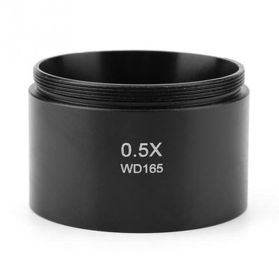 Lab Microscope Accessories KP-0.5X Auxiliary Stereo Microscope Objective Lens for Industry Video Microscope 48mm Mounting Microscope