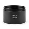Lab Microscope Accessories KP-0.5X Auxiliary Stereo Microscope Objective Lens for Industry Video Microscope 48mm Mounting Microscope view 1