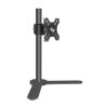 Adjustable Monitor Arm Single Monitor Desk Stand, Freestanding Steel Monitor Mount with Height Adjustable, Swivel, Tilt, Rotation, Fits 17"-32'' Monitors, Holds up to 17.6lbs Monitor Arm Mount view 1
