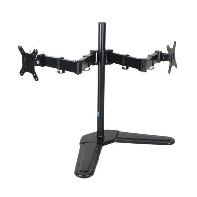 Adjustable Monitor Arm Dual Monitor Desk Mount, Fully Adjustable Dual Monitor Arm for 2 Monitors, Heavy Duty Steel Dual Monitor Stand Fits 10-32" Monitors within 17.6 lbs per Arm Monitor Arm Mount