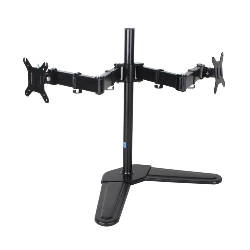 Adjustable Monitor Arm Dual Monitor Desk Mount, Fully Adjustable Dual Monitor Arm for 2 Monitors, Heavy Duty Steel Dual Monitor Stand Fits 10-32" Monitors within 17.6 lbs per Arm Monitor Arm Mount