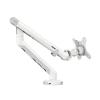 Adjustable Monitor Arm Single Monitor Mount, 13-35 Inch Single Monitor Desk Mount, Aluminum Mechanical Spring Full Motion Monitor Arm Fits up to 22.0lbs, Max VESA 100100mm Monitor Arm Mount(White) view 1