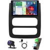 9" 4G+64G Android 13 Car Stereo fit for Dodge Ram 1500 2500 3500 2003 2004 2005 IPS Touchscreen Double Din Car Radio Stereo w/Wireless Carplay Android Auto GPS Navigation WiFi BT SWC Backup Camera Mic view 1