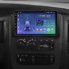9" 4G+64G Android 13 Car Stereo fit for Dodge Ram 1500 2500 3500 2003 2004 2005 IPS Touchscreen Double Din Car Radio Stereo w/Wireless Carplay Android Auto GPS Navigation WiFi BT SWC Backup Camera Mic view 3
