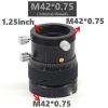Double Helical 1.25" M42 T2 2 in Thread for Telescope/Finder & Guidescope W/Brass Ring(M42-0.75-Inner) view 2