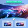 5.1 Inch Single Din Touchscreen Radio with Wireless Carplay/Android Auto, Bluetooth, Mirror Link, Single Din Car Stereo Supports FM/AM/RDS Radio, EQ, SWC, USB/Fast Charging+ Backup Camera view 3